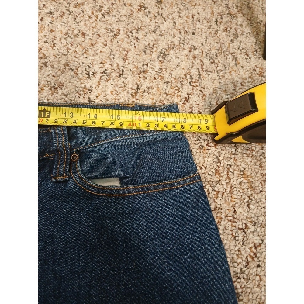 FADED GLORY Relaxed Fit Jeans Men's 36 x 34" 5 Pocket Med Wash New w Tags - Picture 6 of 11